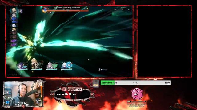 REACTION! STARCRUSHER SWARM KING BOSS FIGHT! Honkai: Star Rail смотреть онлайн
