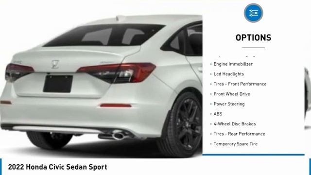 2022 Honda Civic Sedan Martin Honda Kia Mazda H223291 смотреть онлайн