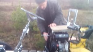 Самодельный минитрактор из мотоблока целина нмб 90