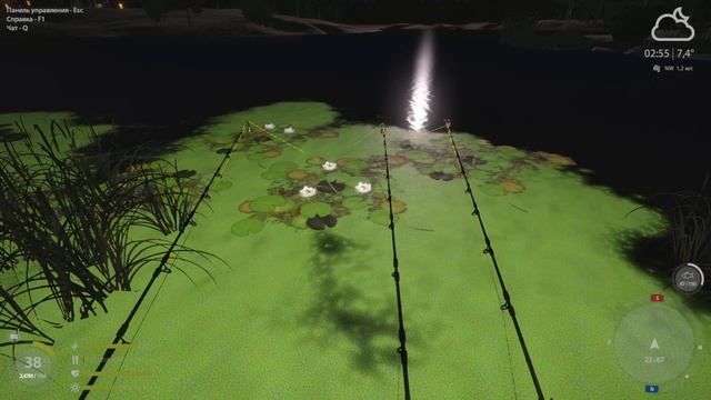 Русская Рыбалка 4. оз.Старый Острог. Угорь + прилов. смотреть онлайн