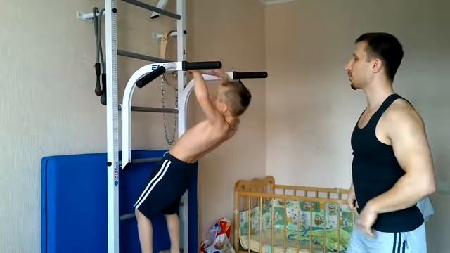 Как легко научить ребёнка подтягиваться на турнике смотреть онлайн