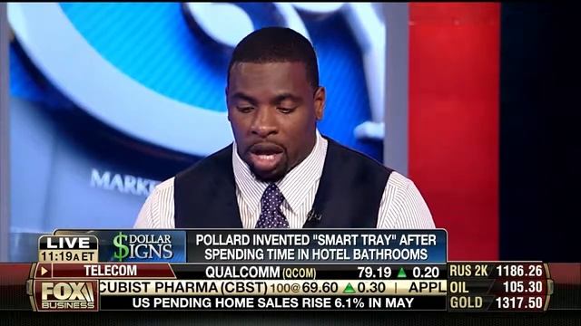 Bernard Pollard on FOX Varney & Co Discussing Style Pro 31 Smart Tray смотреть онлайн