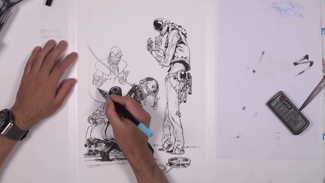 LIQUID KILL #1 - Cover by Kim Jung Gi смотреть онлайн