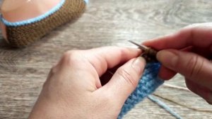 Вы такие балетки из остатков пряжи 🧶 точно не вязали ☝️ Балетки на двух спицах ✅