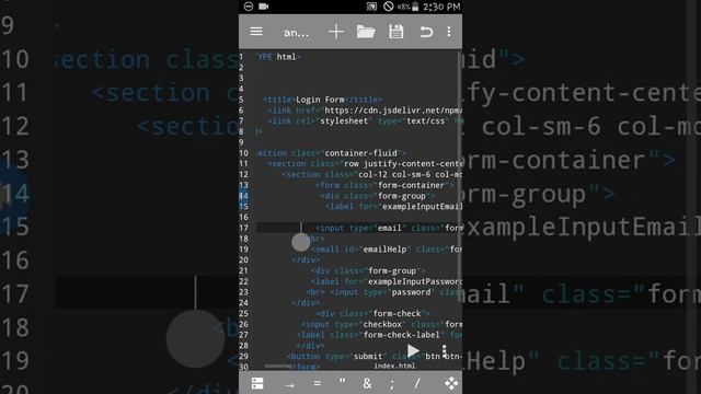 LOG IN FORM | WITH BOOTSTRAP смотреть онлайн