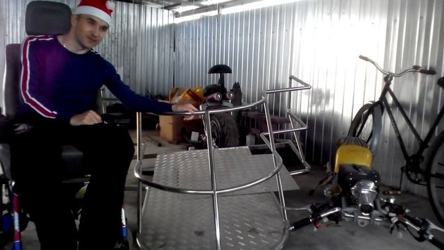 Сани для Деда Мороза ))) С Новым 2019 годом. смотреть онлайн