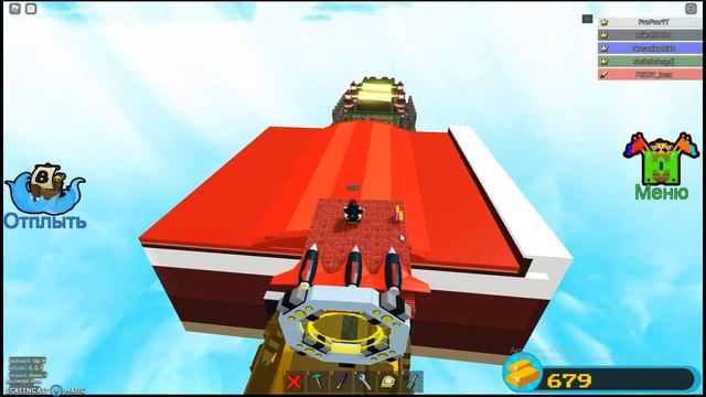 Изи фарм 50 золота в игре Build A Boat For Treasure #Roblox смотреть онлайн