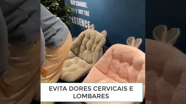 Almofada Ortopédica Lombar e Cervical Cushion смотреть онлайн