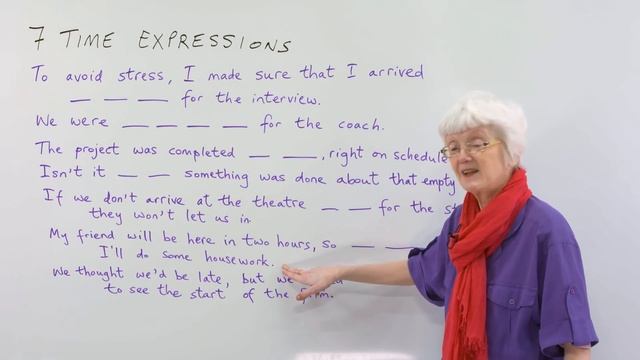 Learn 7 Time Expressions In English