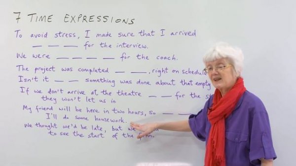 Learn 7 Time Expressions in English