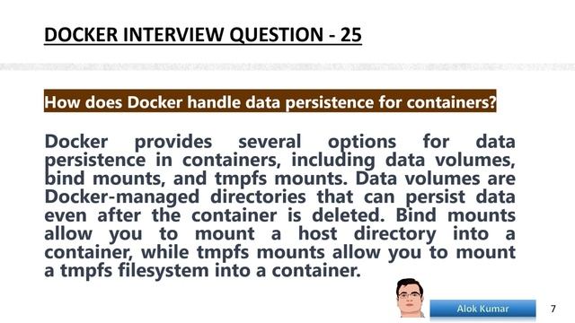 Docker .. Interview Question with Answer Part-3 #Docker #DevOps @alokkumar смотреть онлайн