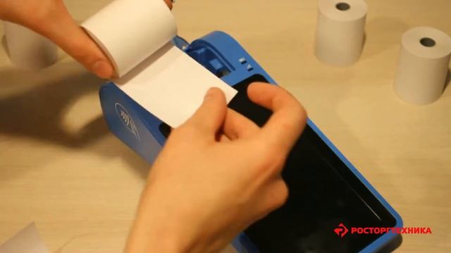 Как вставить чековую ленту в Кассатку смотреть онлайн