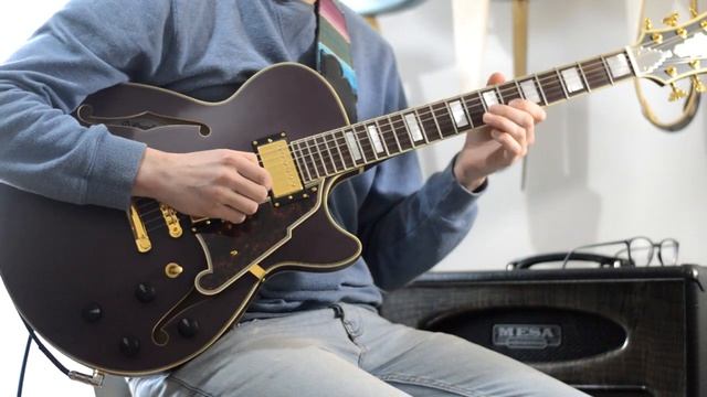 Unforgettable || Line 6 HX Stomp || D'Angelico Deluxe SS смотреть онлайн