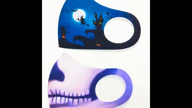 Маски для Хэллоуина детские и взрослые в ассортименте ведьма на метле, тыква , скелет смотреть онлайн