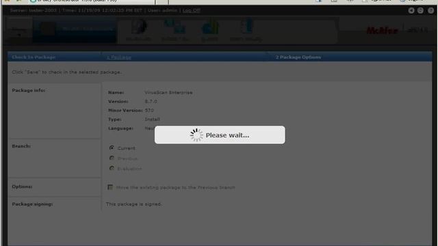 Установка McAfee Agent и VirusScan Enterprise смотреть онлайн