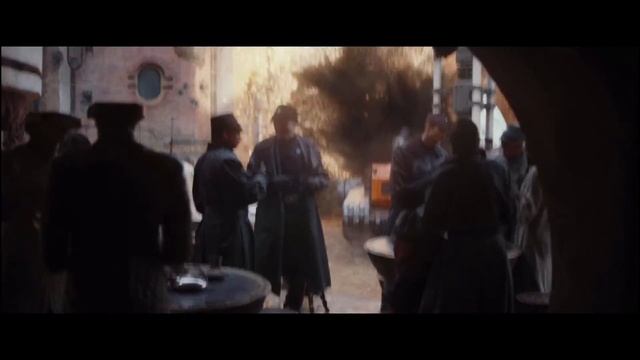 Imperial "Occupier"-class tank levels a three-storey building on Jedha смотреть онлайн