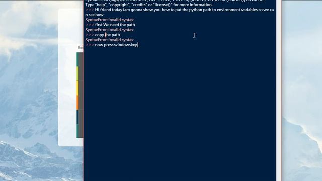 How to make python and pip work!! смотреть онлайн
