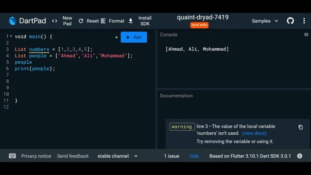 Collections in Dart && How to Create a List in Dart ? || Dart full course смотреть онлайн