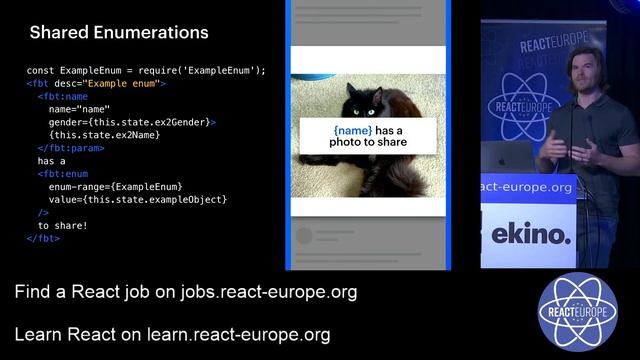 FBT: An i18n Framework for Complex Grammar & UI - John Watson (@JRWats0n) at @ReactEurope 2019 смотреть онлайн