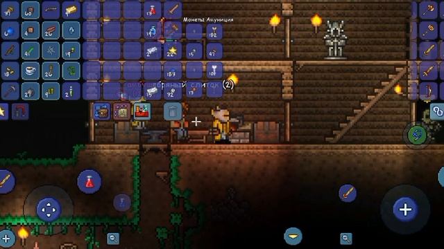 Новичок в террарии на эксперте 2: Глаз Ктулху |Terraria| #terraria #террария смотреть онлайн