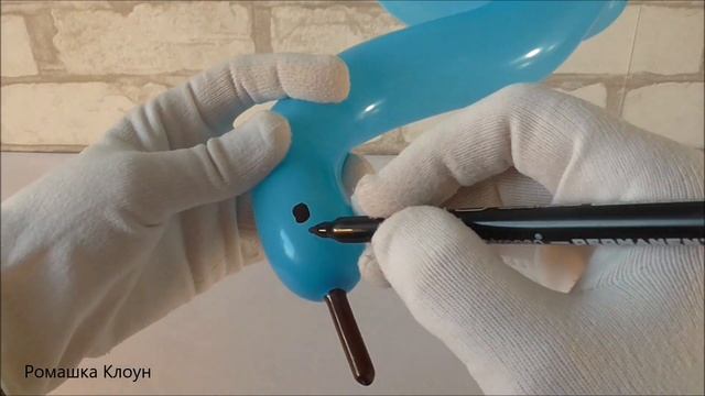 ЛЕБЕДЬ из одного ШАРИКА 2 способа Balloon Swan DIY TUTORIAL como hacer un cisne con globos largos смотреть онлайн