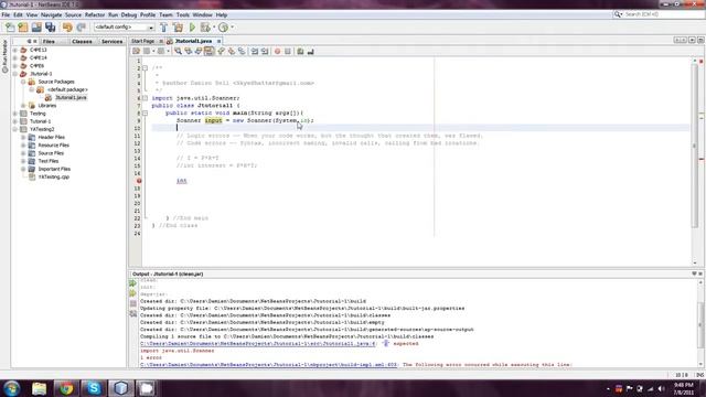 BeginnersJava.com -- Java- Lesson 4- Working with the debugger- Errors happen! смотреть онлайн