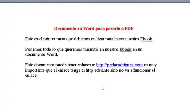 Convertir un documento Word a PDF смотреть онлайн