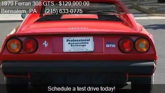 1979 Ferrari 308 GTS for sale in Bensalem, PA 19020 at Prof смотреть онлайн