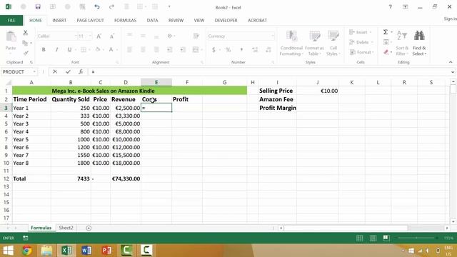Excel Tutorial #51: Inserting Columns (Ctrl + Shift + "=") смотреть онлайн