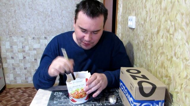 Фунчоза под Тайским соусом. Лапша с сайта OZON. Обзор - Пробы. смотреть онлайн