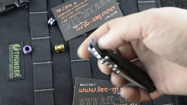 Складной нож -- Kevin John Strider PT mini SMF Синий ТАНТО смотреть онлайн