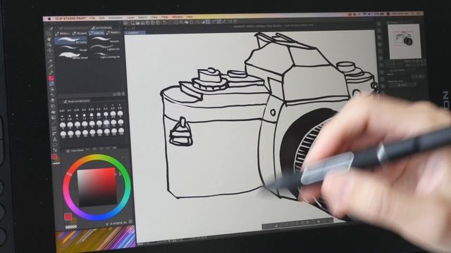 Quick sketch on Huion Kamvas 12 (2021) смотреть онлайн
