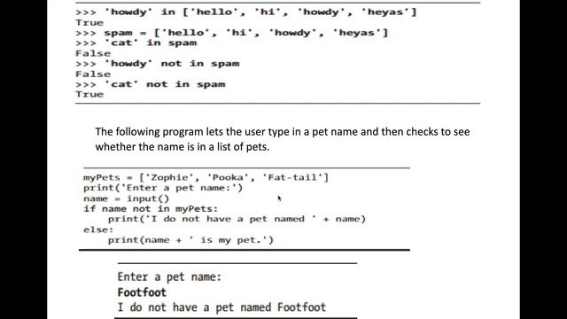 FOR LOOPS WITH LISTS|IN AND NOTIN OPERATORS |MULTIPLE ASSIGNMENT TRICK|AUGMENTED ASSIGNMENT OPERATO смотреть онлайн