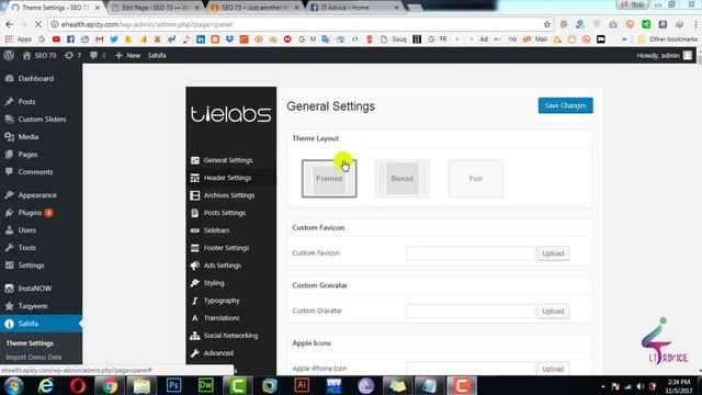 Sahifa WordPress Theme Settings in Urdu/Hindi | By: IT Advice смотреть онлайн