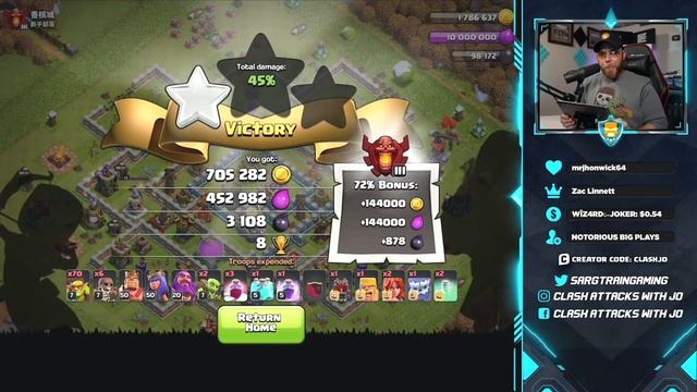 No Loot is Safe from this Farm Army! Best TH11 Farming Attack Strategy in Clash of Clans смотреть онлайн