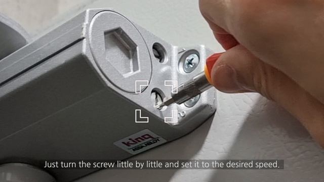 How to adjust the door speed by door closer. (Solutions to make the door close smoothly) смотреть онлайн