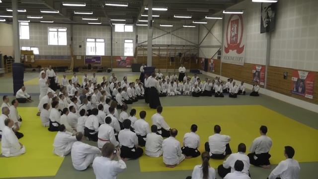 Christian Tissier. Moscow Aikido Seminar 2015. Part 7