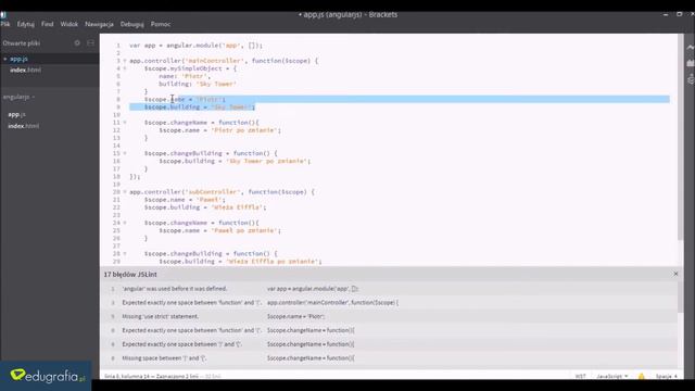 Wideo Kurs AngularJS смотреть онлайн
