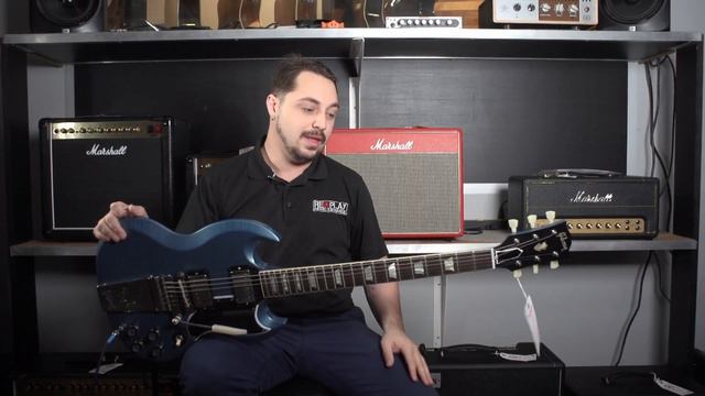 The Gibson SG 1964 Reissue in Pelham Blue смотреть онлайн