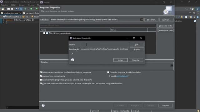 TUTORIAL DEIXAR A IDE ECLIPSE EM PORTUGUÊS - JAVA смотреть онлайн