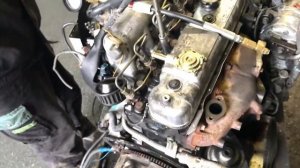 Проверка компрессии двс 4jg2 часть 2