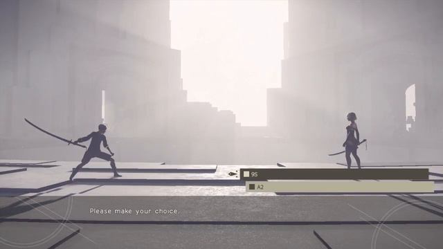 NieR:Automata: A2 Vs 9S (A2 Boss Fight) смотреть онлайн