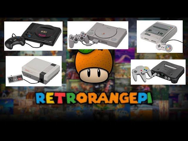 Собираем ретро-игровую супер консоль. RetrOrangePi