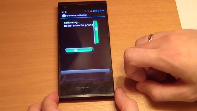 Калибровка G Sensor
