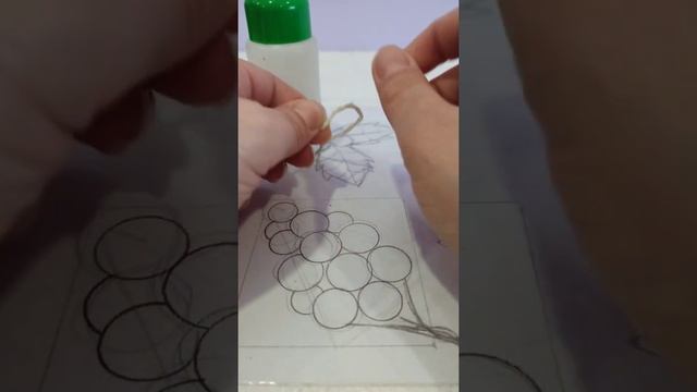 #3. Красивая ваза "Виноград" из джута. смотреть онлайн