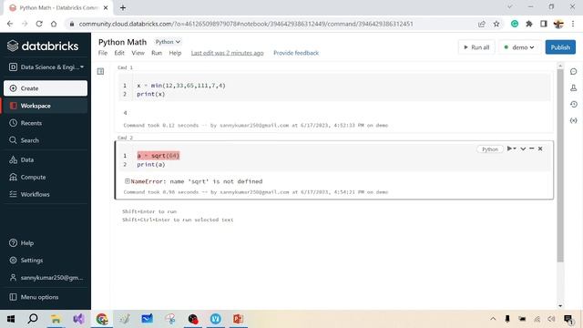 38- Math module in python || Built-in Math Functions in python in Hindi смотреть онлайн