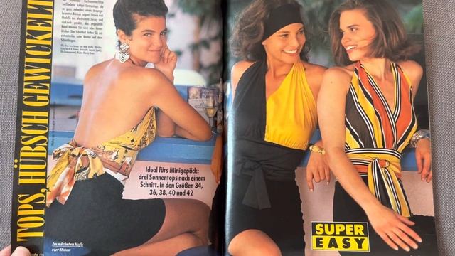 Обзор журнала Бурда моден июль 1991 г.￼ смотреть онлайн