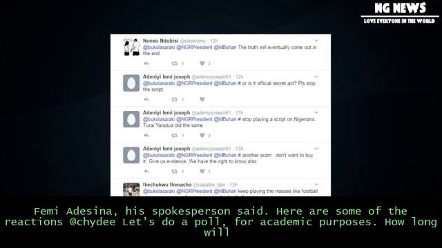 [NG News] Buhari: nigerians react to president’s expected return смотреть онлайн