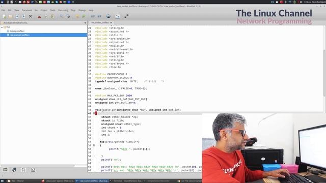 x26f Porting Sample libpcap C code to Raw Sockets | User-space Network Stack Framework - Part 2 смотреть онлайн