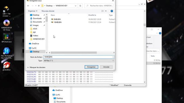 CLEARING (Removing) a Windows key from a Bios Bin File using HxD смотреть онлайн